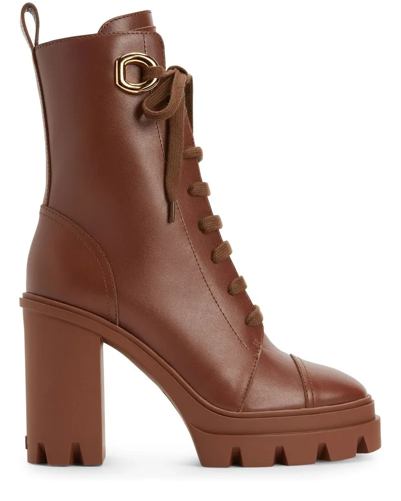 Giuseppe Zanotti Cubalibre Stiefel 110mm - Braun Braun
