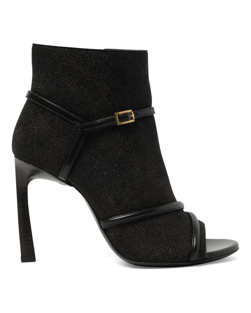 Lanvin buckle-strap open-toe sandals - Schwarz Schwarz