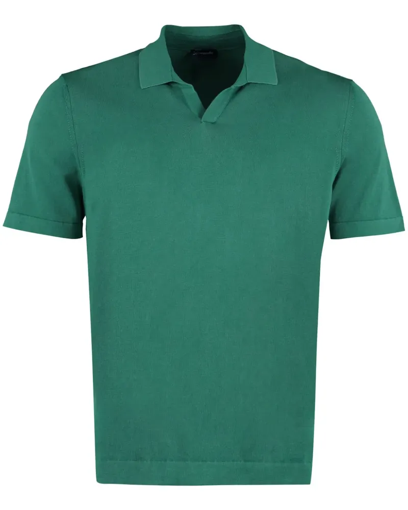Drumohr  Klassisches Poloshirt - Grün Grün