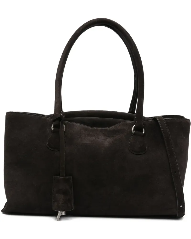 OSOI Shell Brot Tote Bag mit Henkel - Schwarz Schwarz