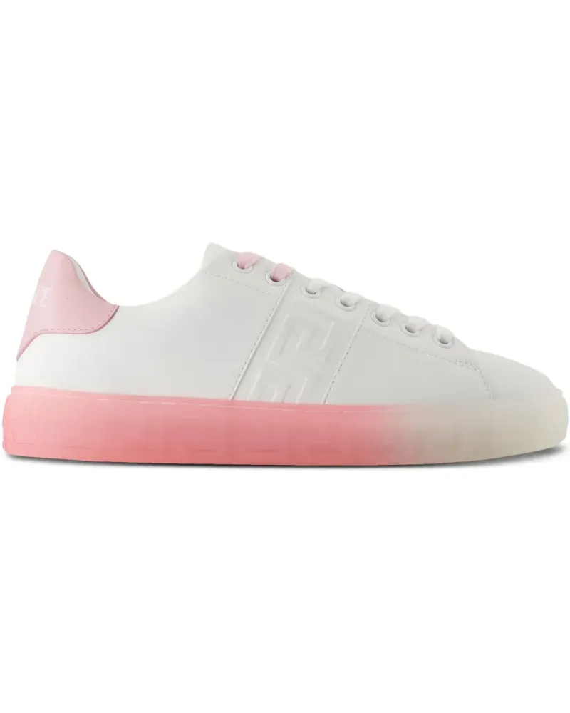 Versace Sneakers mit Farbverlauf-Sohle - Weiß Weiß