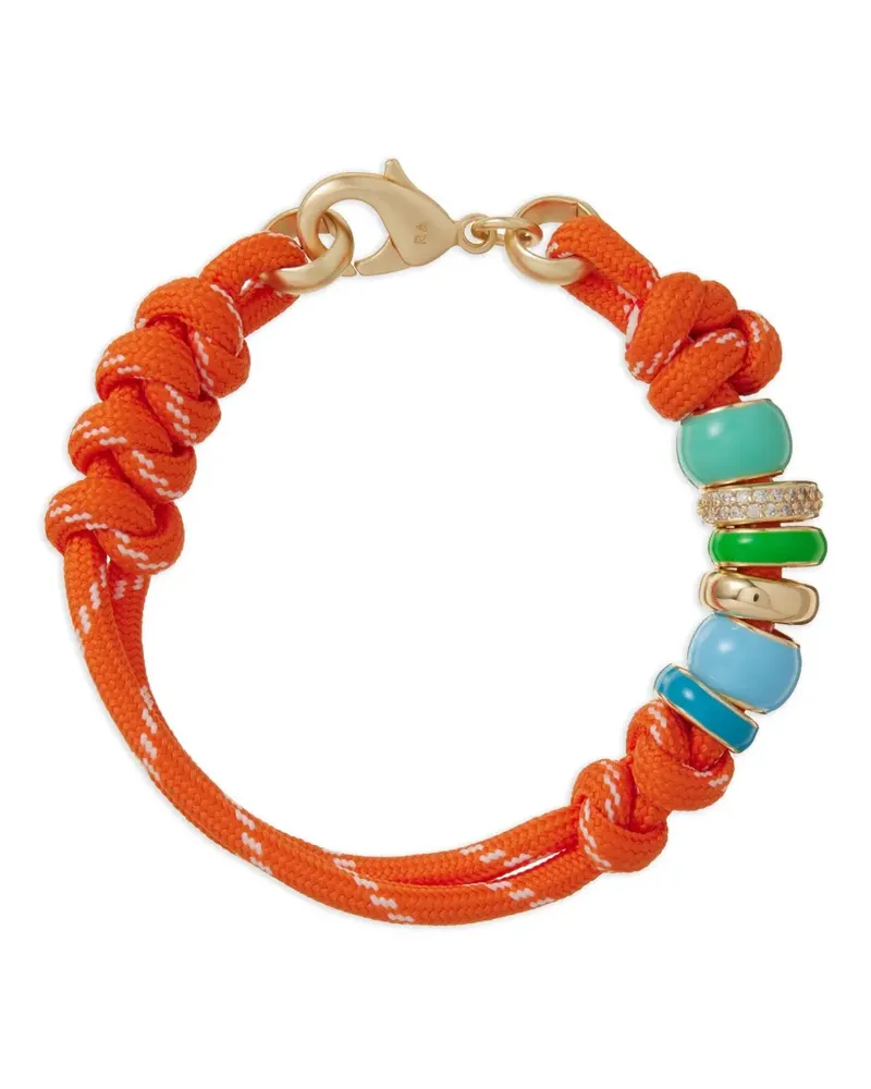 Roxanne Assoulin Kordelarmband mit Knoten - Orange Orange