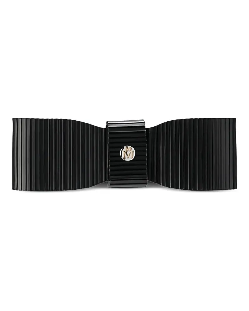 Maison Michel Bridget Haarspange mit Schleife - Schwarz Schwarz