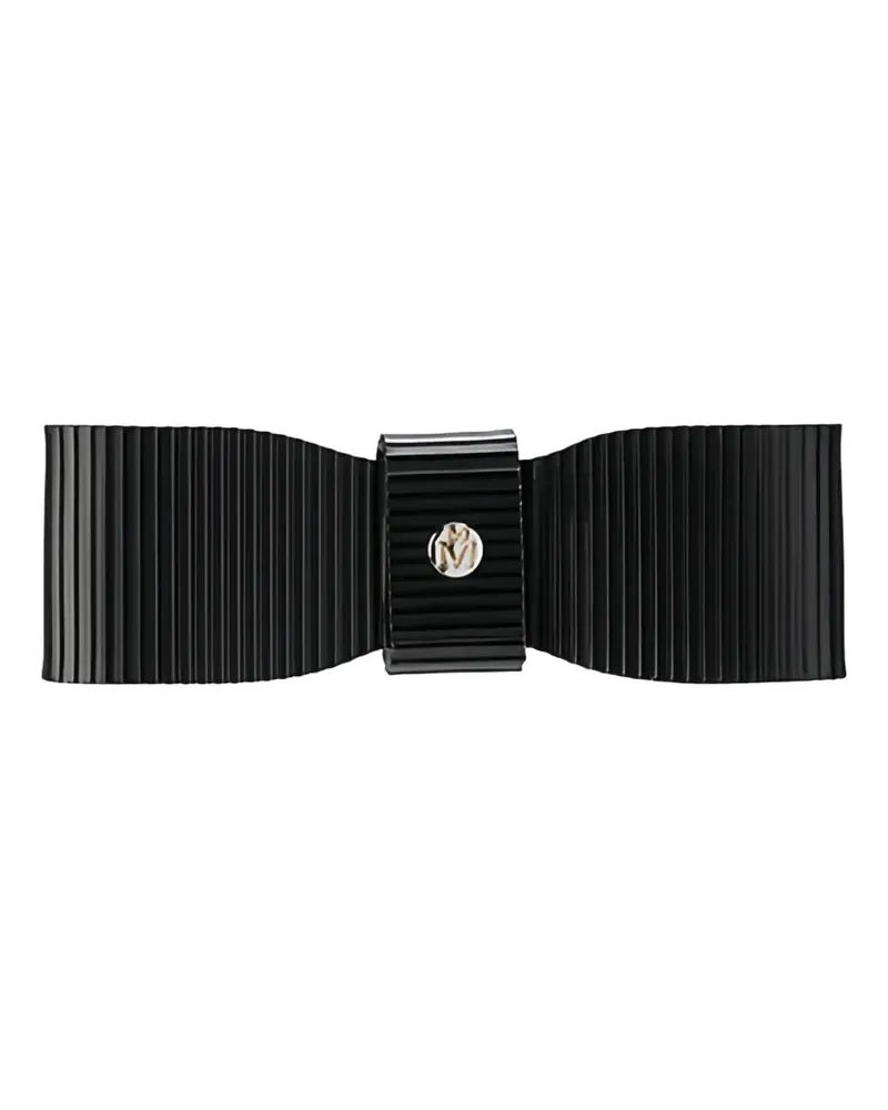 Maison Michel Bridget Haarspange mit Schleife - Schwarz Schwarz