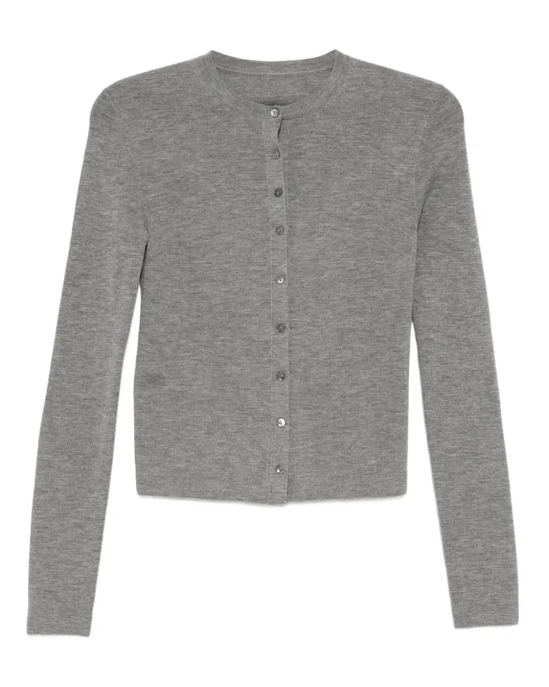JNBY Cardigan mit schmalem Schnitt - Grau Grau