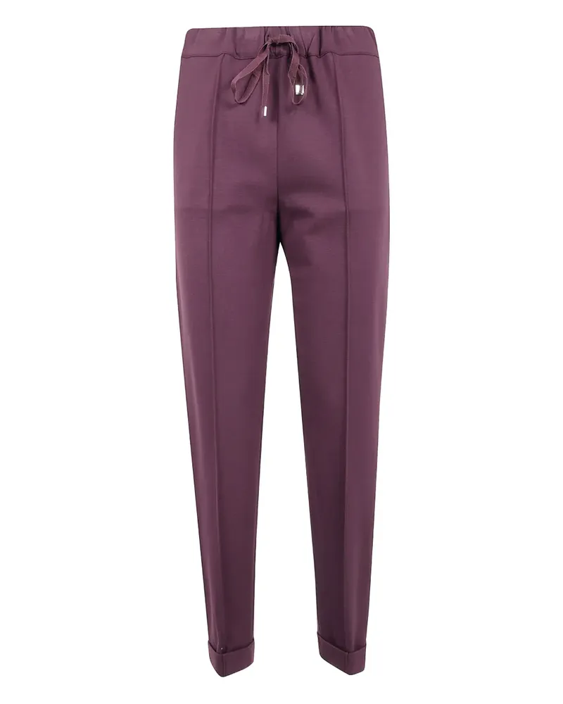 Liviana Conti drawstring cuffed track pants - Violett Violett