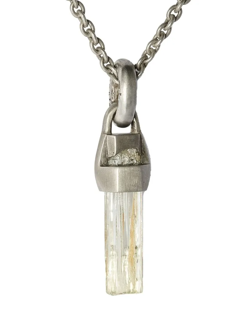 Parts Of Four Halskette mit Talisman-Anhänger Silber