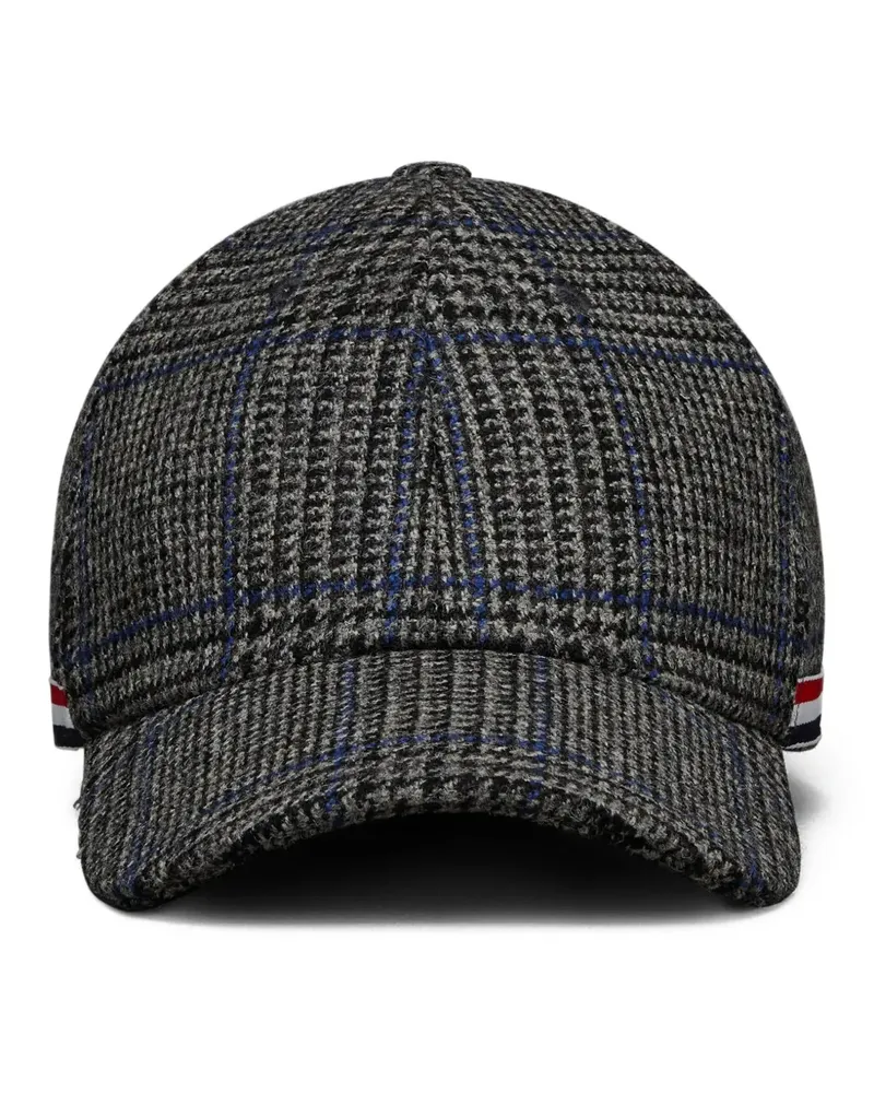 Thom Browne Baseballkappe aus Twill - Grau Grau
