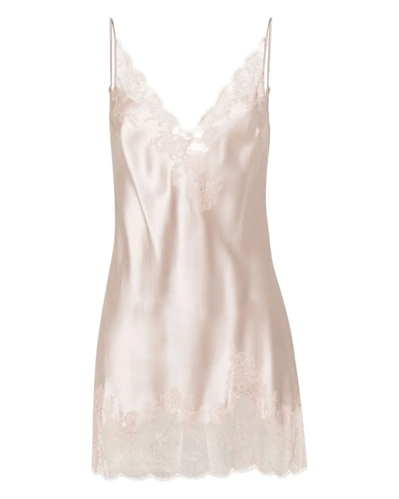 Carine Gilson Camisole-Nachthemd Rosa