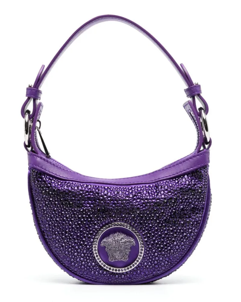 Versace Handtasche mit Medusa - Violett Violett