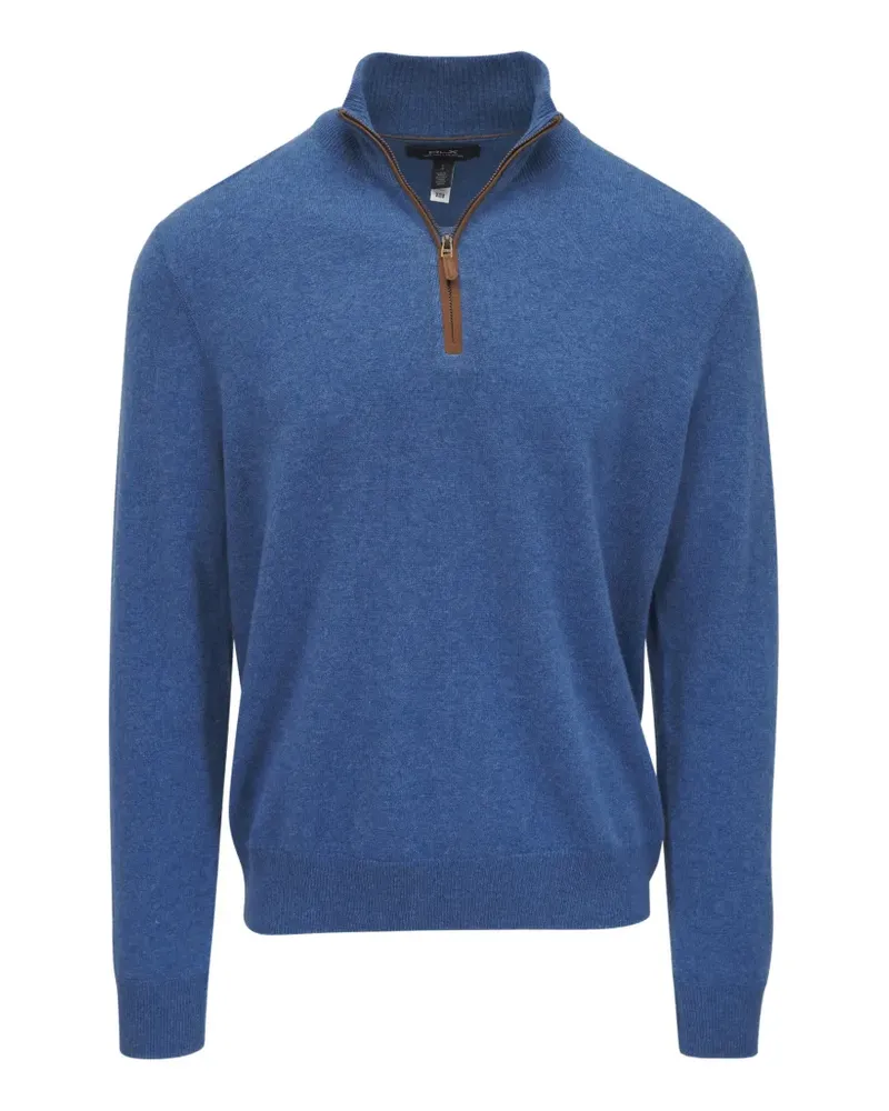 Ralph Lauren quarter-zip cashmere sweater - Blau Blau