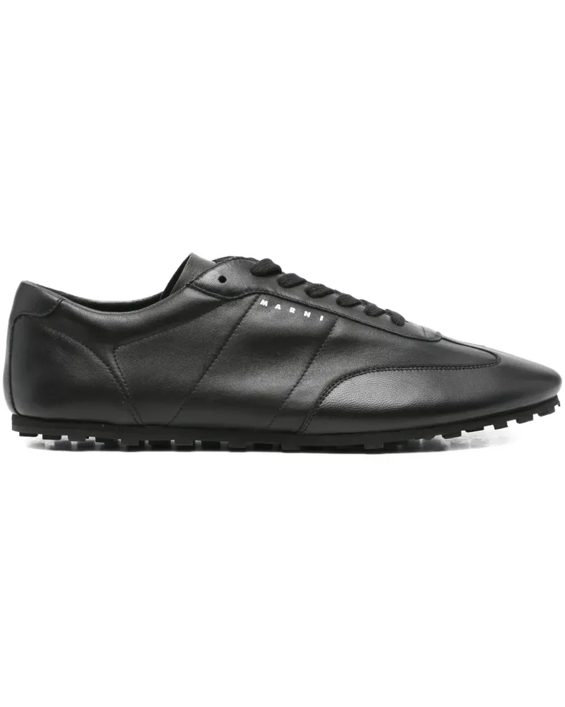 Marni Sneakers mit Schnürung - Schwarz Schwarz