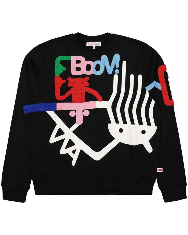 Walter van Beirendonck Alien Action Sweatshirt - Schwarz Schwarz