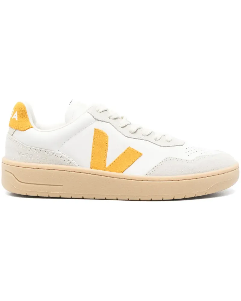 VEJA V-90 Sneakers - Weiß Weiß