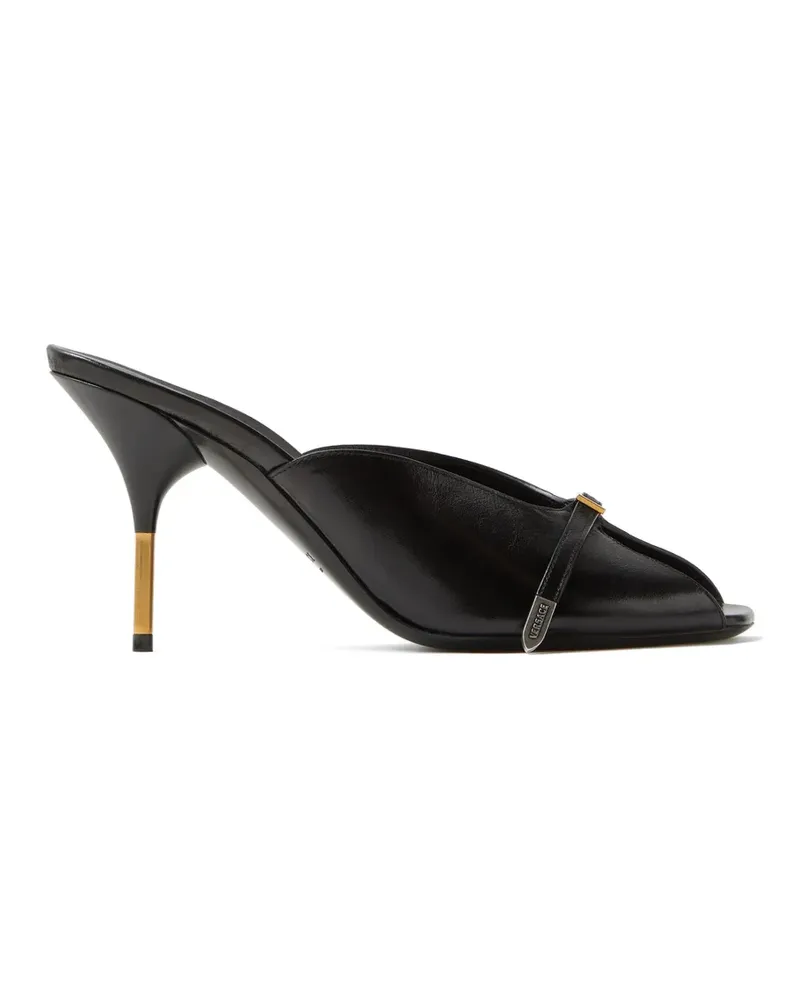Versace Nyx Mules 80mm - Schwarz Schwarz