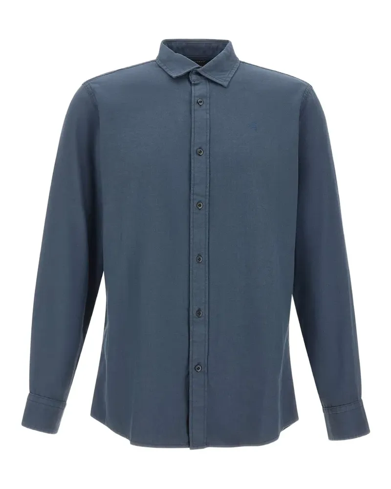 G-STAR RAW Langärmeliges Hemd - Blau Blau