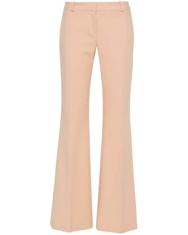 HUGO BOSS Schlaghose aus Wolle - Nude Nude