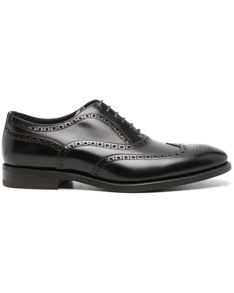 Henderson Oxford-Schuhe mit Budapestermuster - Braun Braun