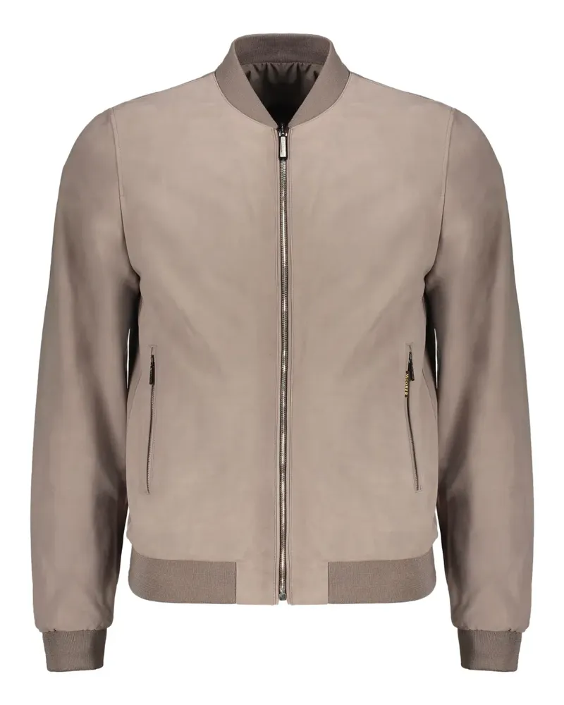 MOORER Compiano Bomberjacke - Braun Braun