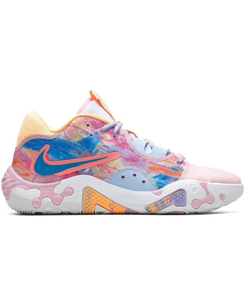 Nike PG 6 Painted Swoosh Sneakers - Rosa Rosa