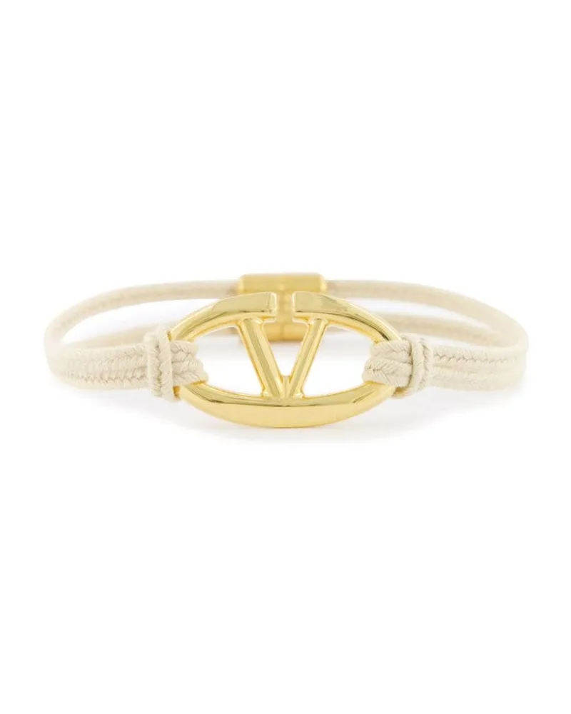 Valentino Garavani VLogo The Bold Edition Kordelarmband - Gold Gold