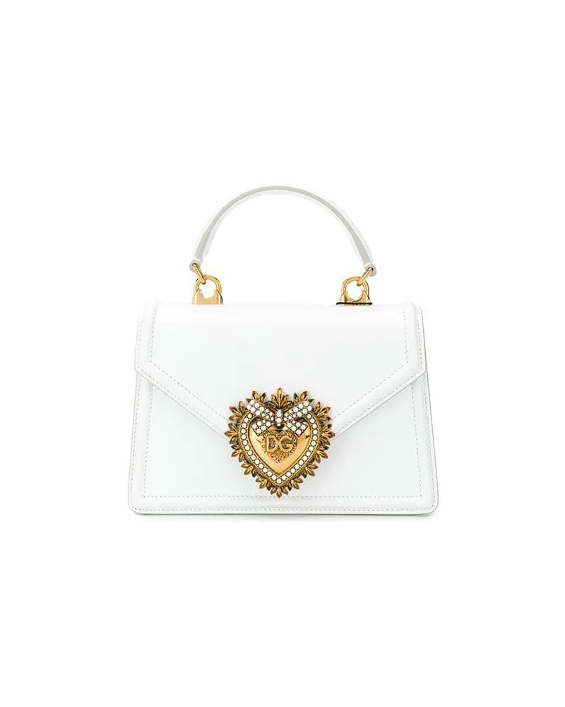 Dolce & Gabbana Kleine Devotion Handtasche - Weiß Weiß
