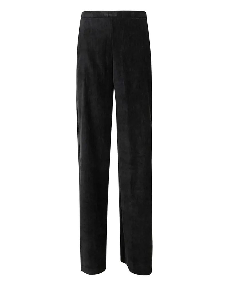 forte_forte elasticated-waist trousers - Schwarz Schwarz
