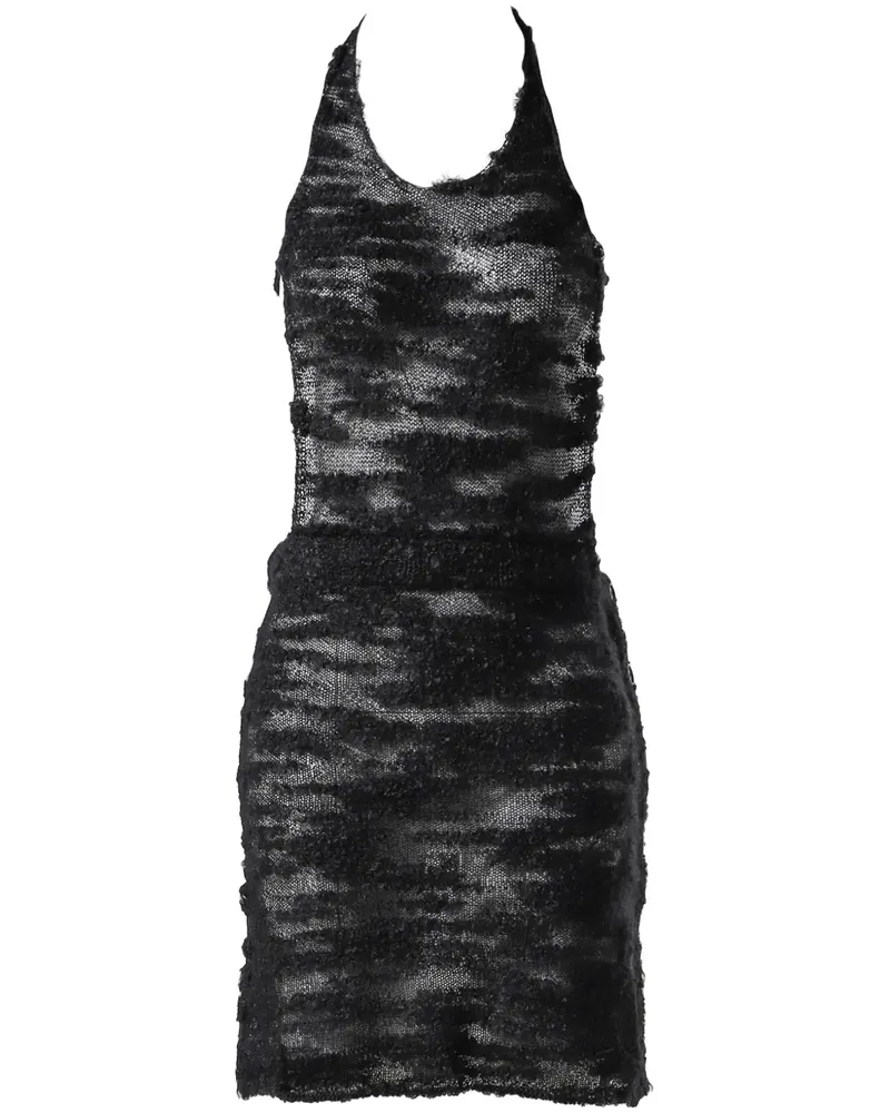 Andersson Bell Sheer-Minikleid - Schwarz Schwarz
