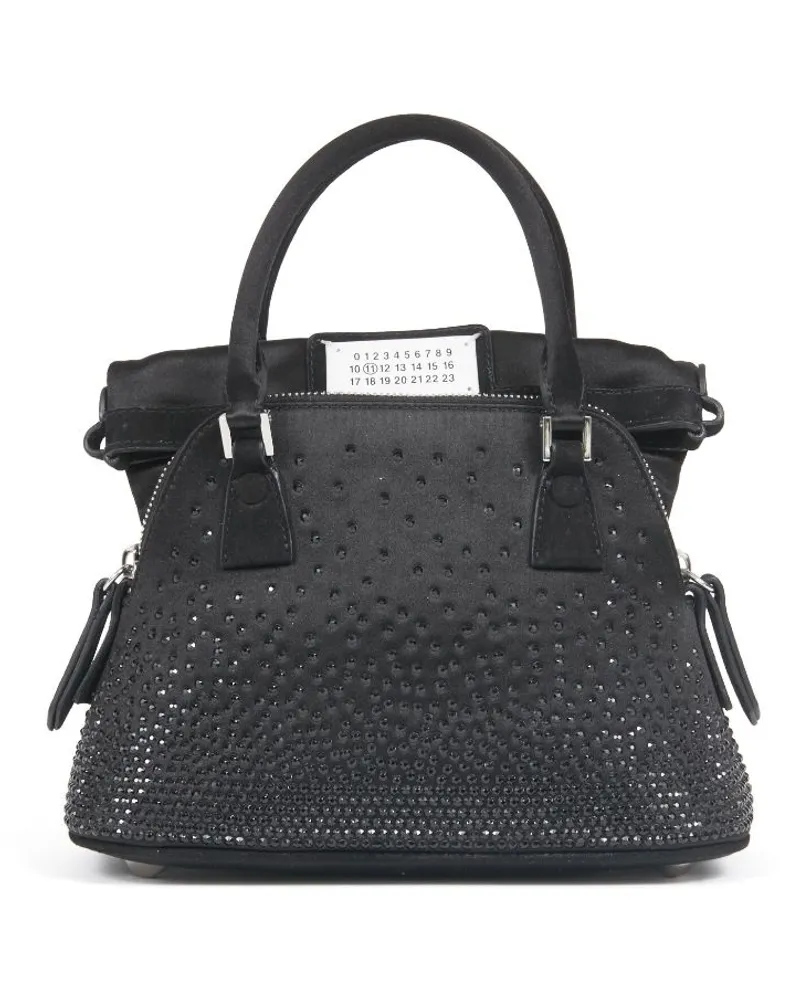 Maison Margiela Micro 5AC Cinema Inferno Schultertasche - Schwarz Schwarz