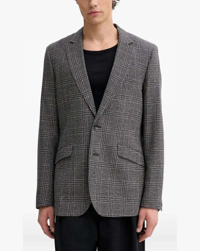 Rag & Bone Kariertes Sakko - Grau Grau