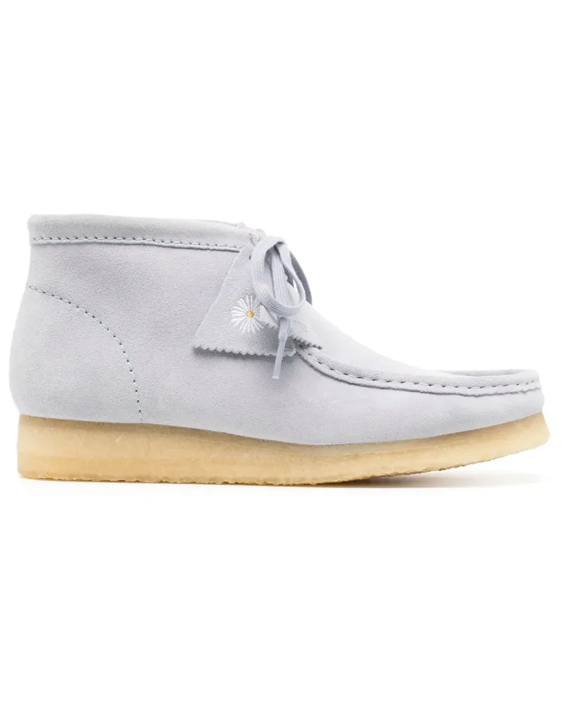 Clarks Wallabee Wildlederstiefel - Grau Grau