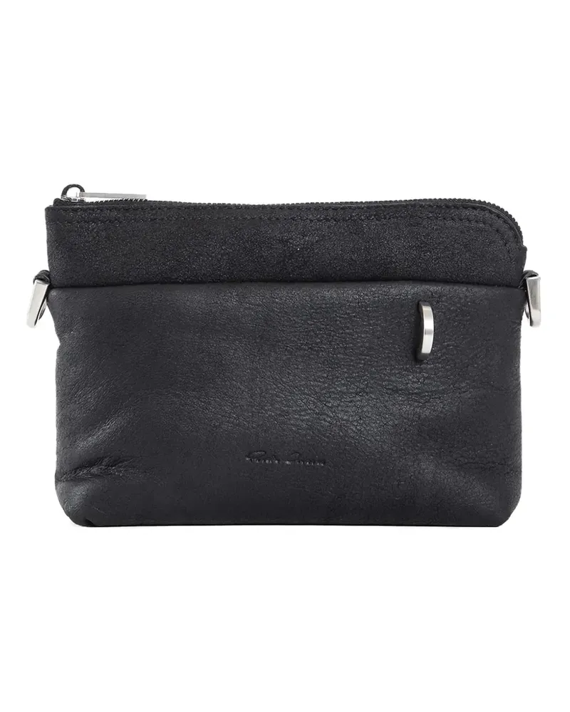 Rick Owens Kleine Hollywood Adri Clutch - Schwarz Schwarz