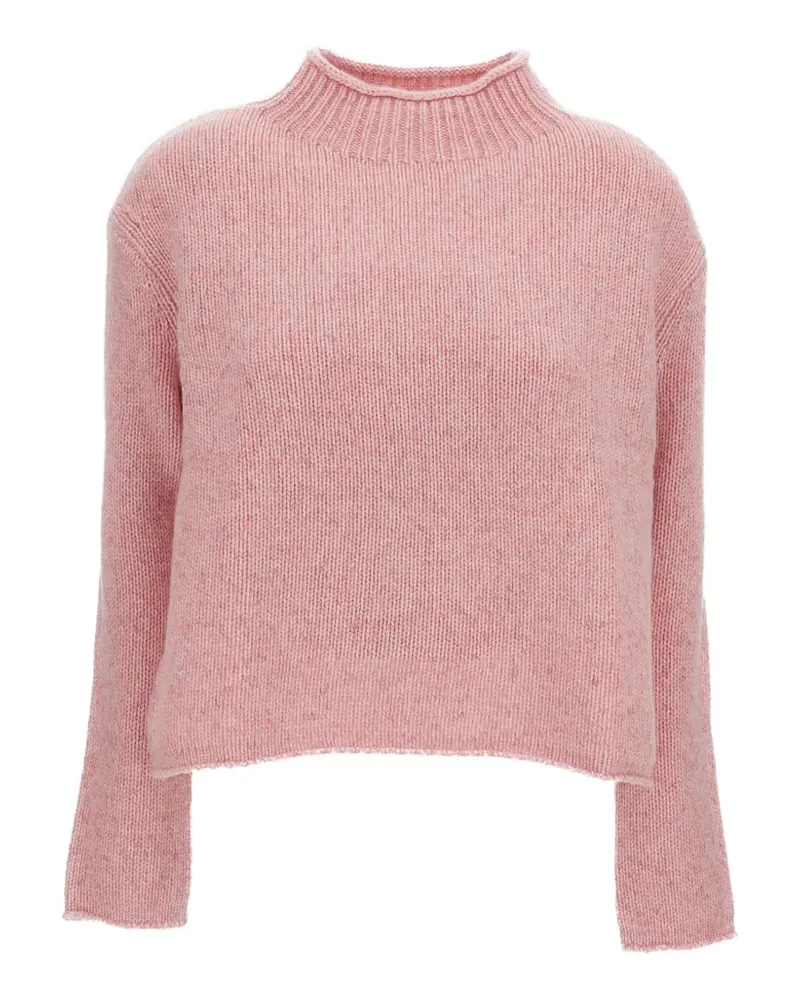Lisa Yang Sandy Pullover aus schwerem Strick - Rosa Rosa