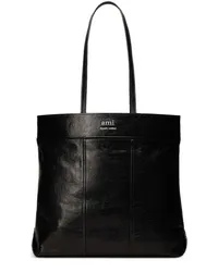 AMI Paris North South Tote Bag Schwarz