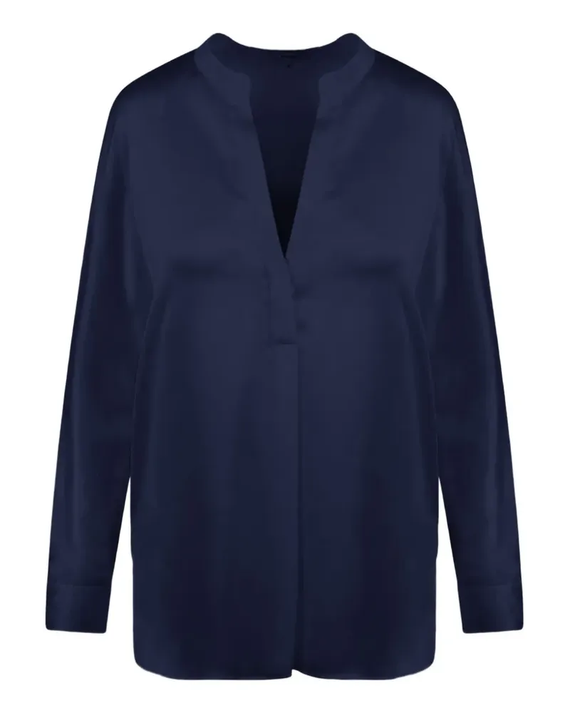 Vince Bluse aus Seide - Blau Blau