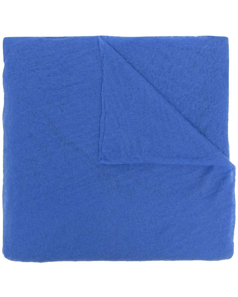 Botto Giuseppe Gestrickter Kaschmirschal - Blau Blau