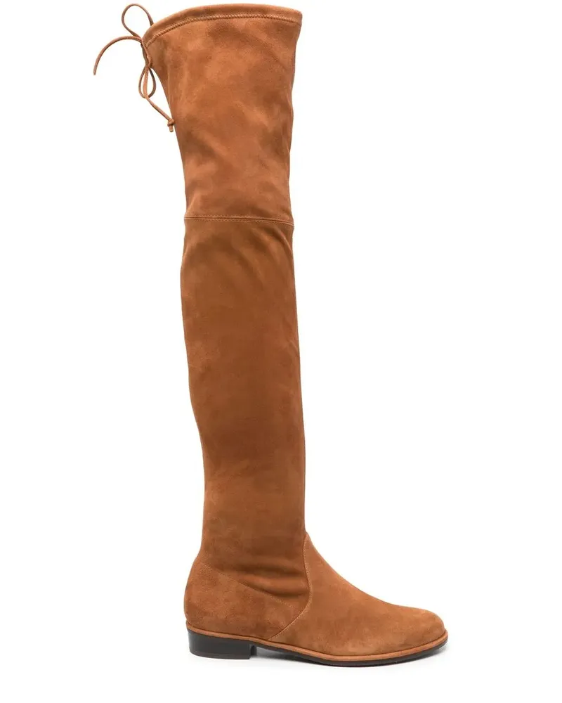 Stuart Weitzman Lowland Overknee-Stiefel - Braun Braun