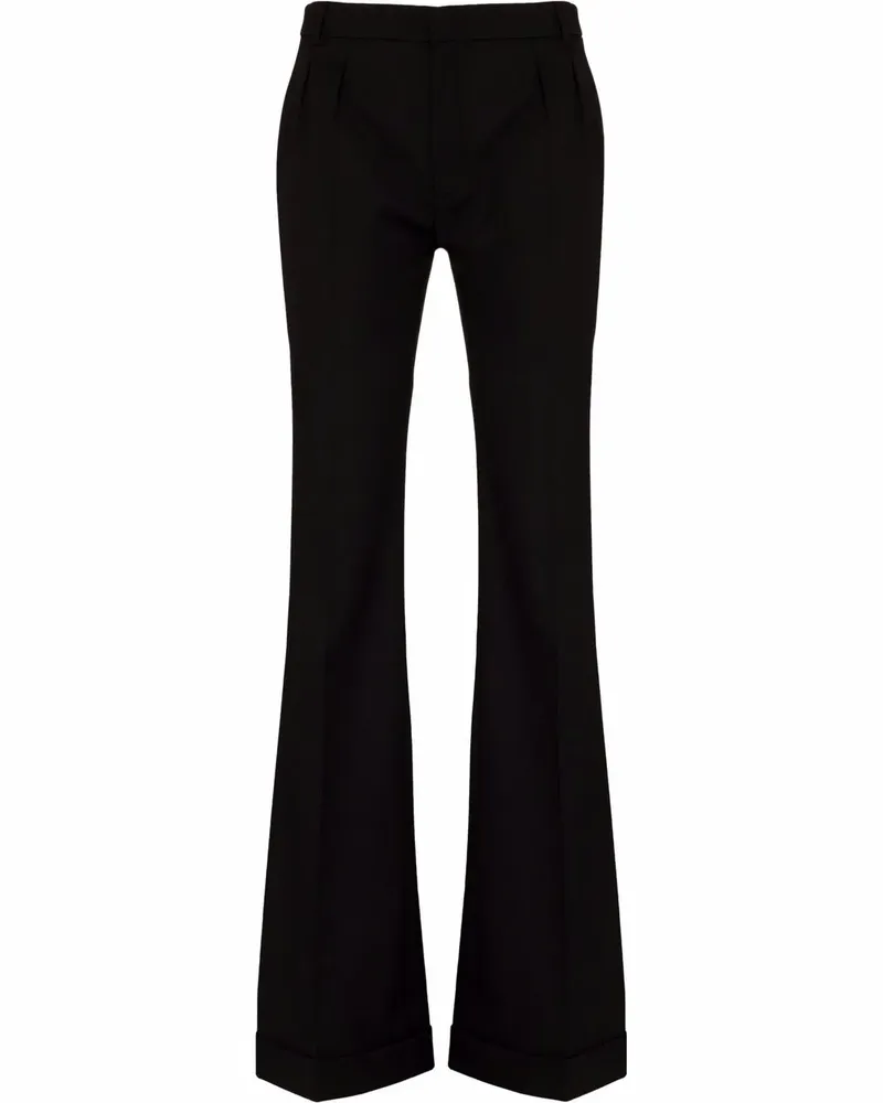 Saint Laurent Klassische Hose - Schwarz Schwarz