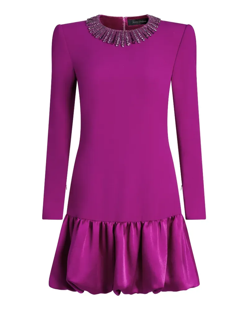 Jenny Packham Countessa Kleid mit Puffsaum - Violett Violett