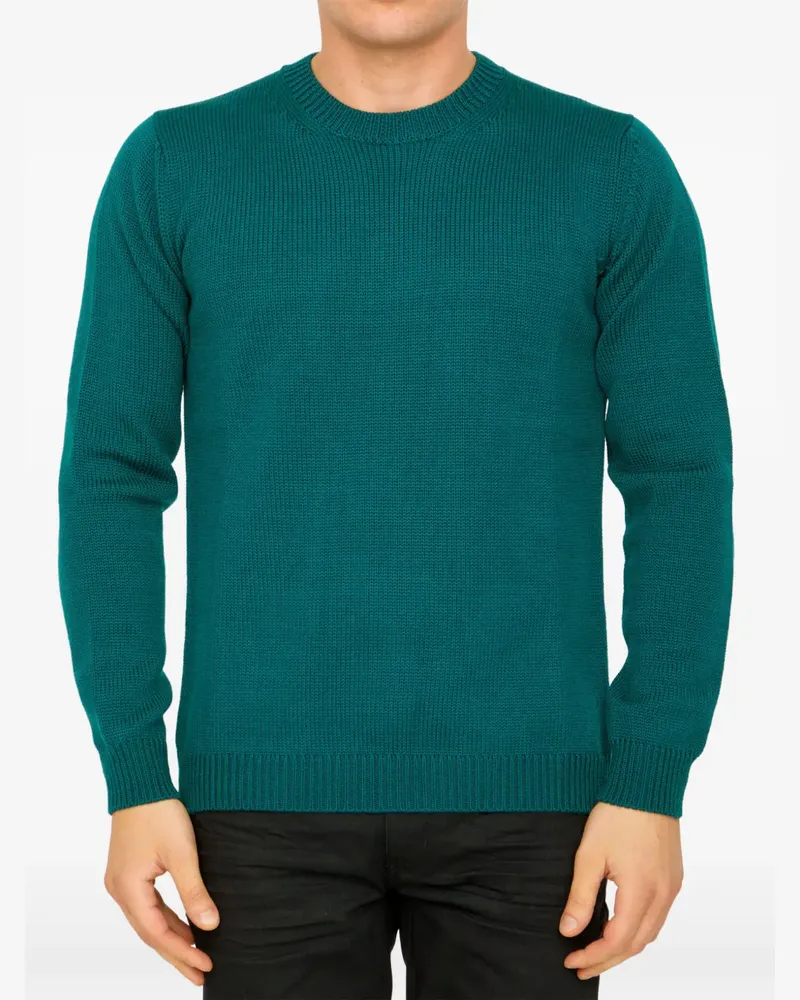 Roberto Collina Klassischer Pullover - Grün Grün