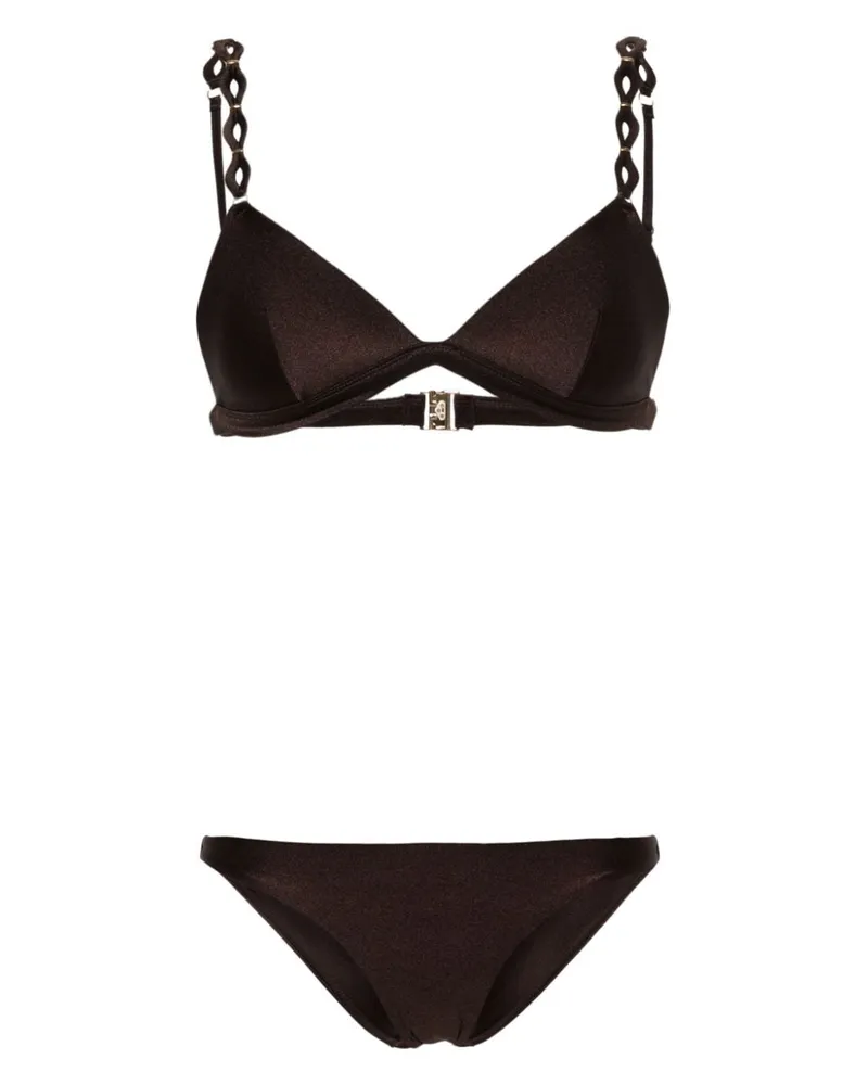 Zimmermann August Diamond Bikini Braun