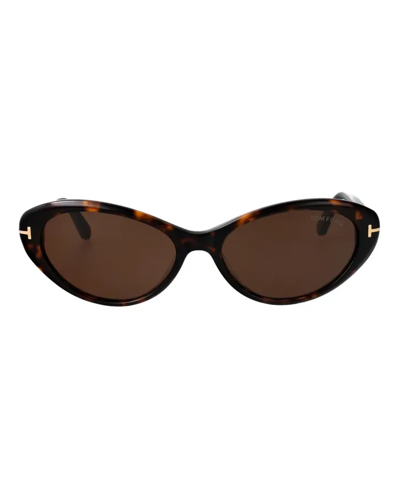 Tom Ford Celina-02 Cat-Eye-Sonnenbrille - Braun Braun