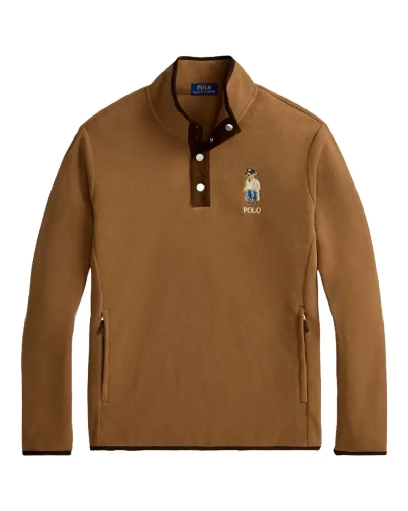 Ralph Lauren Polo Bear fleece sweater - Braun Braun