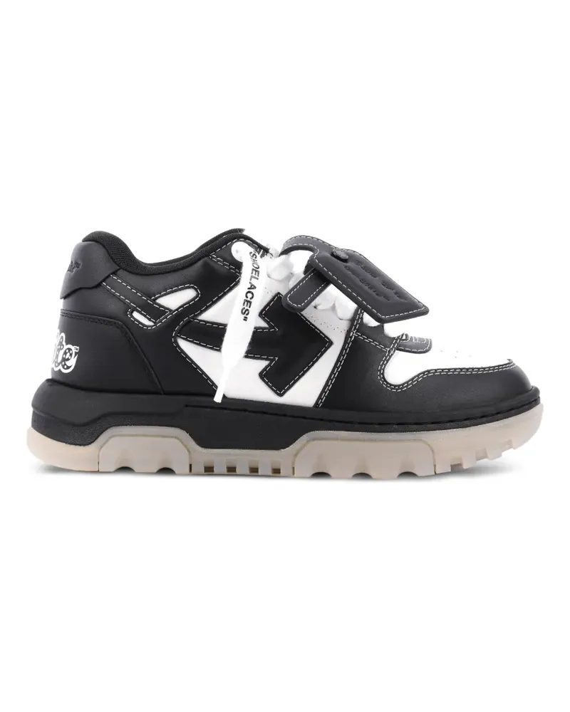 OFF-WHITE Out of Office Sneakers - Schwarz Schwarz
