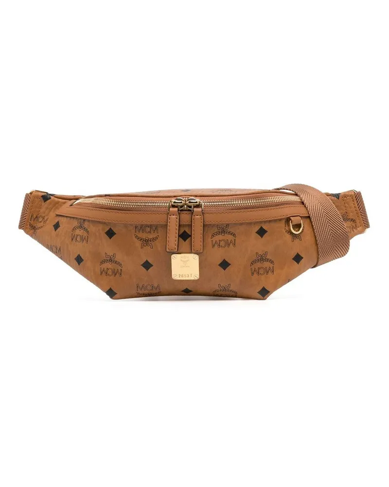 MCM Kleine Fursten Gürteltasche - Braun Braun