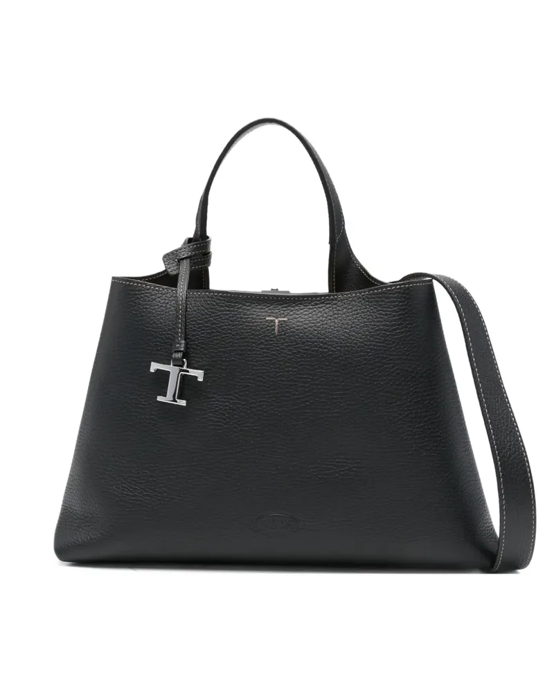 TOD'S Klassische Tote Bag - Schwarz Schwarz