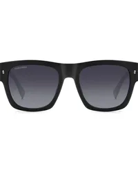 Dsquared2 Icon Sonnenbrille mit D-Gestell Schwarz