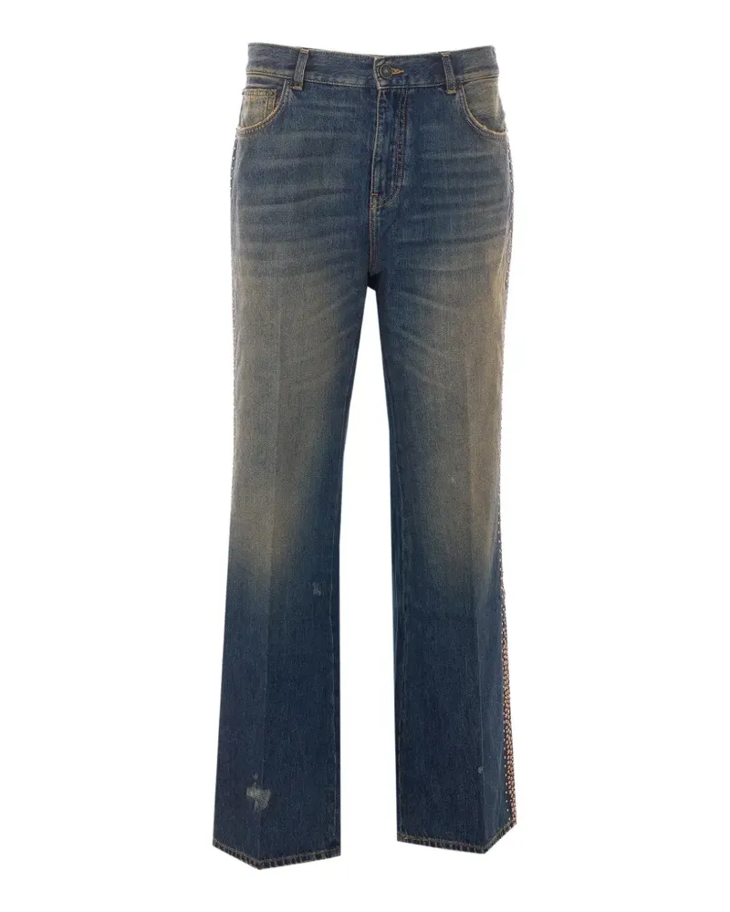 Amiri MA Fit Jeans mit Streifen - Blau Blau