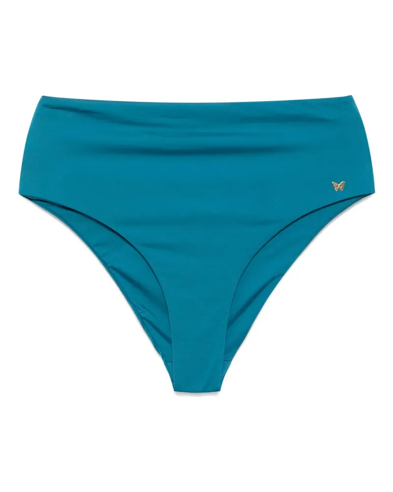 Kiki De Montparnasse Bikinihöschen mit Schnürung - Blau Blau
