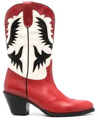 Ralph Lauren Klassische Stiefeletten 65mm Rot